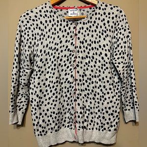 ANTONI & ALISON London Polka Dot Cardigan